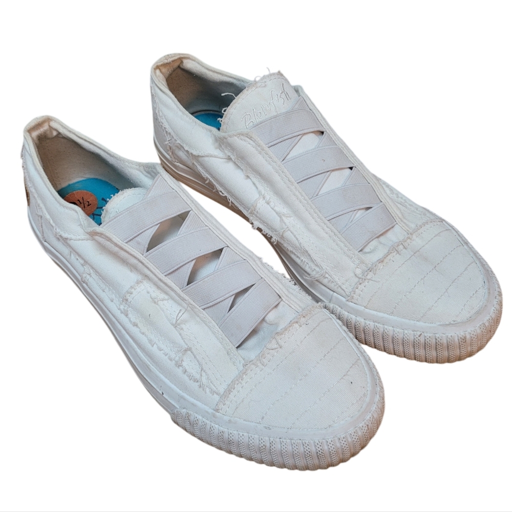 BLOWFISH | Malibu Marley Slip-On Sneakers, White, Sz. 9 1/2
